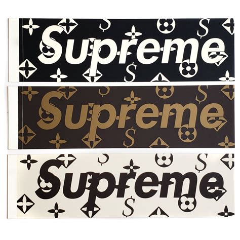 stickers supreme louis vuitton|Louis Vuitton decal stickers.